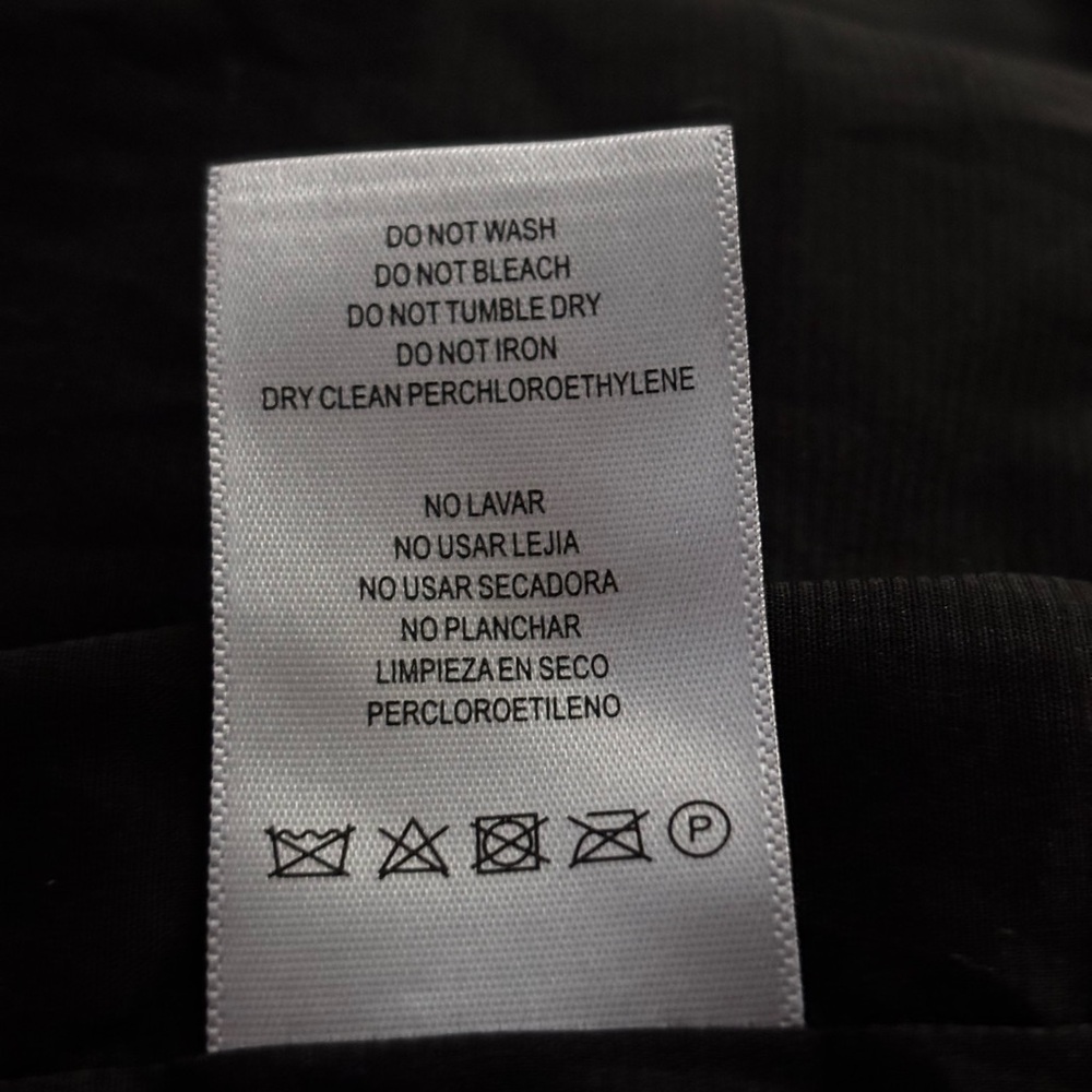 Sam Edelman Black Asymmetrical Mini Skirt - Picture 7 of 7